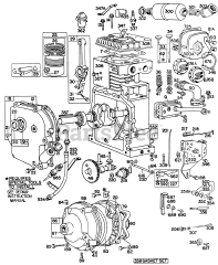 Briggs & Stratton 190431-0691-XX - Briggs & Stratton Horizontal Engine