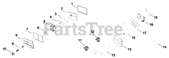 Kohler K301-47742 - Kohler K-Series Engine, Made for Wheel Horse, 12hp, 9kW Breather And Vent 3-10-1 (TP-2097)