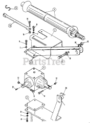Snapper 7060375 - Snapper 48" Rear PTO Tiller Attachment for MF Series
