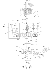 Toro 139-0605 (1P92F1) - Toro Engine Kit Crankcase Assembly