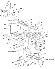 MTD 196-486-000 - MTD 36" Snow Thrower Attachment (1986)