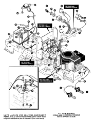 Murray G 4315110 - Murray 43" Lawn Tractor (1997)