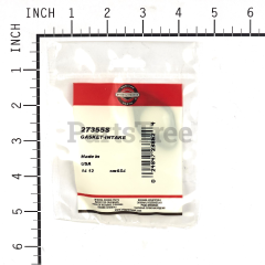 Snapper 27355 Use 27355s: Gasket-Intake - image 3