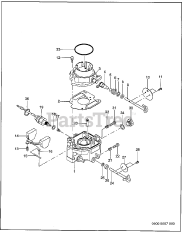 Subaru Robin RGV12K36030 - Subaru Robin Generator 640 Carburetor