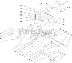 Toro 22190 - Toro 21" Heavy-Duty Recycler Walk-Behind Mower (SN: 310000001 - 310999999) (2010)