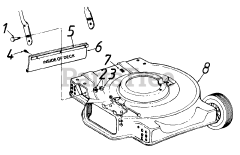 MTD 118-059C000 - MTD Mower Deck Assembly Only (1988) Parts02