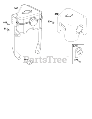 Briggs & Stratton 12T102-0061-F8 - Briggs & Stratton Horizontal Engine
