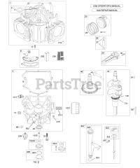 Briggs & Stratton 441577-0121-B1 - Briggs & Stratton Vertical Engine