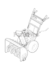 Yard Machines 31AS6BCE752 - Yard Machines Snow Thrower (2006) (Walmart)