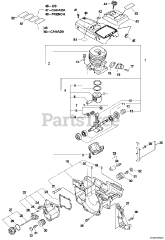 Echo CS-520 - Echo Chainsaw (SN: 07001001 - 07999999)