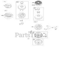 Briggs & Stratton 217907-0123-E1 - Briggs & Stratton Vertical Engine Flywheel