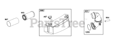 Briggs & Stratton 31S977-0008-B5 - Briggs & Stratton Vertical Engine