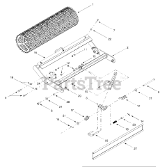MTD 190-007-000 - MTD Roller Attachment (2000)