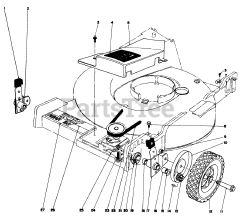 Toro 20725 - Toro Walk-Behind Mower (SN: 009000001 - 009999999) (1979)