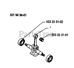 Husqvarna 22 R - Husqvarna String Trimmer (1989-10) Crankshaft
