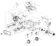 Generac RS5500 (0066720) - Generac Portable Generator (SN: 8802103A