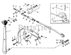 Simplicity 3410 H (990757) - Simplicity Landlord Garden Tractor, 10hp