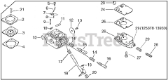 Echo SRM-2010 - Echo String Trimmer (SN: 001001 - 999999)