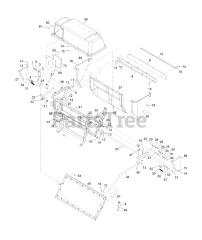 Exmark LZUVQD7 - Exmark Ultra Vac QDS Bagger for Lazer Z Mower (SN: 408644346 - 411294211) (Rev A) (2021)