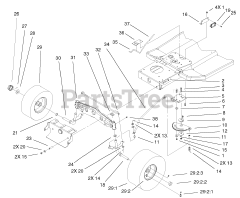 Toro 71226 (16-38 XLE) - Toro Lawn Tractor (SN: 210000001 - 210999999) (2001) Steering Assembly