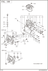 Subaru Robin EY350DS7112 (EY35) - Subaru Robin Engine 100 Crankcase