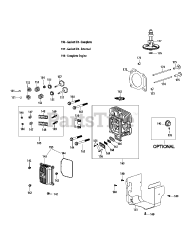 MTD 4P90MU - MTD Engine 4P90MU Cylinder Head