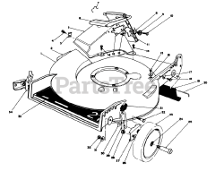 Toro 20588 - Toro Walk-Behind Mower (SN: 008000001 - 008999999) (1988)