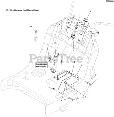 Ferris FW 35 (5901690) - Ferris FW35 Series 52" Walk-Behind Mower, 19hp Kawasaki