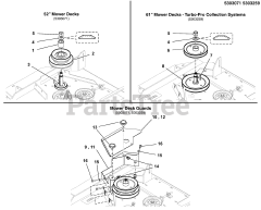 Ferris 5600657 - Ferris Electric Dump From Seat for IS700Z Mower Deck Guards and Spindle Pulleys - Single &amp; 2-Belt Driven Mower Decks