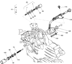 Toro 22333 (TX 525) - Toro Dingo Compact Utility Loader (SN: 270000401 - 270999999) (2007) Idle Apperatus and Stop Solenoid Assembly