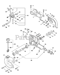 Echo PPF-280 - Echo Pole Saw (SN: E20714001001 - E20714999999) Gear Case, Auto-Oiler