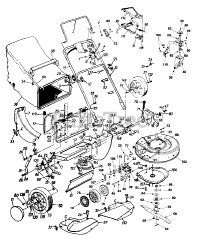 Yard Machines 12A-827A118 - Yard Machines Walk-Behind Mower (1999) (Sam's Club)