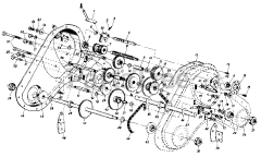 Garden King 211-430-205 - Garden King Tiller (1991) Transmission