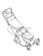 Craftsman 247.889210 (12AE997E099) - Craftsman Walk-Behind Mower (2008) (Sears)