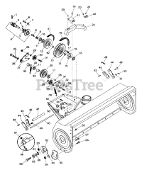 Ariens 831040 - Ariens 48" Two Stage Sno-Thro Attachment (SN: 000686 & Above)