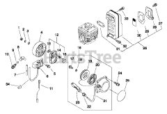Echo PB-500 - Echo Backpack Blower (SN: P02837002001 - P02837999999)