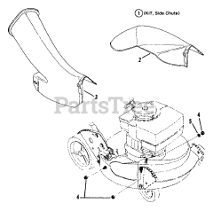 Snapper 21R00C (83426) - Snapper 21" Walk-Behind Mower, 5hp