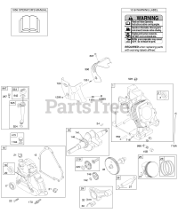 Briggs & Stratton 20B437-0112-E1 - Briggs & Stratton Horizontal Engine