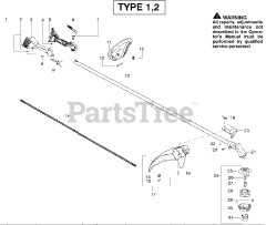 Poulan PPB 32 SST - Poulan String Trimmer, Type 1 (2009-05)