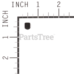 Snapper 90201 Hex Recess Set Screw, 5/16c X 5/16 - image 3