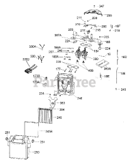 White Outdoor LT-1850 (13A6616H190) - White Outdoor 46" Lawn Tractor (2003) Engine List 2