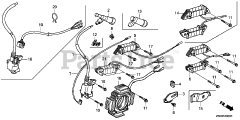 Honda GX270 UT2X SWC4 (GCBGT) - Honda Engine, Made in Thailand (SN: GCBGT-2258491 - GCBGT-9999999) IGNITION COIL (1)