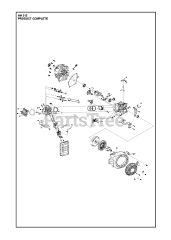 Husqvarna 536296205 (536296206) - Husqvarna Engine PRODUCT COMPLETE