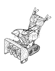 Brands 2690 (31AM73R3766) - Troy-Bilt Storm Tracker 26" Track Drive Snow Thrower (2012)