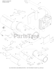Kohler PCH680-3003 - Kohler Command PRO EFI Propane Engine, Basic Version, 23hp, 17.1kW 11 Exhaust