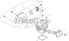 Shindaiwa 488 - Shindaiwa Chainsaw (SN: C57220001001 - C57220999999)