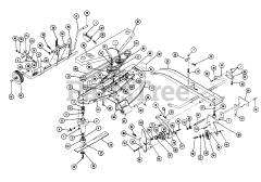 Toro RL-486 - Toro 48" Side-Discharge Mower Deck (1967) Parts List For Rotary Mower Model 5-1481