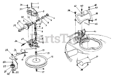 MTD 124-848C000 - MTD Walk-Behind Mower (1994) Transmission Assembly
