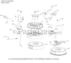 Kohler HD775-3003 - Kohler HD Series Engine, Basic Version, 7.75 ft-lbs, 173cc 05 Ignition/Charging