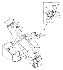 Yard Machines 12A-967K000 - Yard Machines Walk-Behind Mower (1997)
